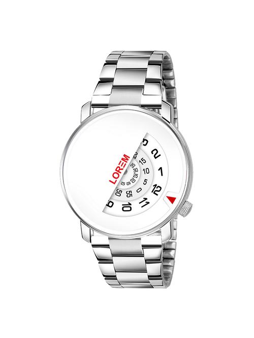 lorem analog white color dial watch for men-lk-106 - 16908829 - Very Small Image - 1