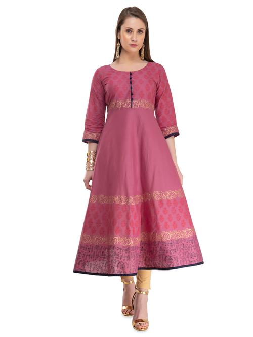 women's flared kurta - 16909501 - Very Small Image - 1