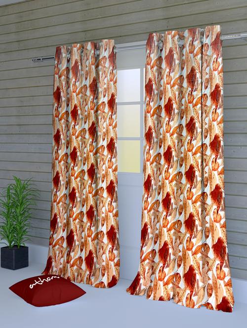  casino polyester door curtain (set of 2) - 16912686 - Very Small Image - 1