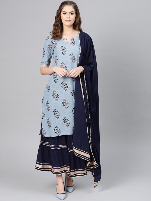 floral suit set - 16913181 - Very Small Image - 1