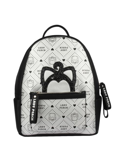 silver leatherette (pu) utility backpack - 16913215 - Very Small Image - 1