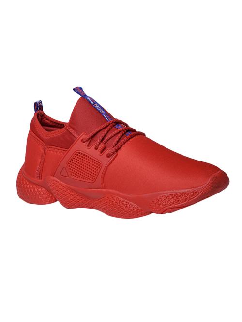 red lace up sneakers - 16914531 - Very Small Image - 1