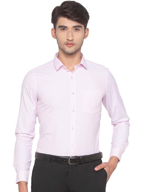 pink striped formal shirt - 16915566 - Very Small Image - 1