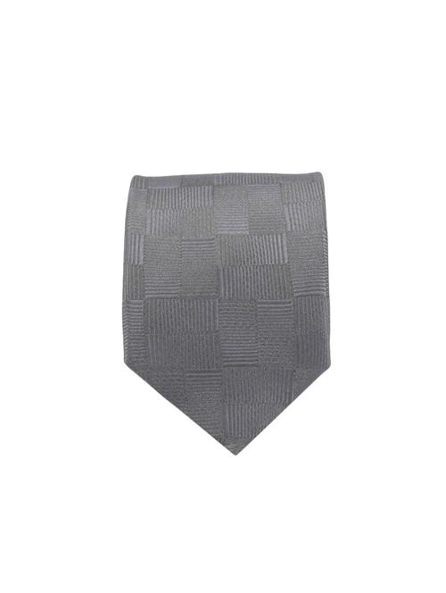 grey micro fiber tie - 16916134 - Very Small Image - 1