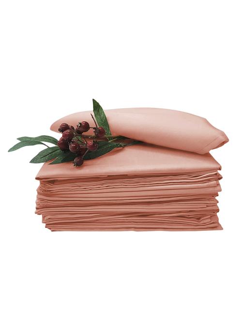  cotton orange/coral dinner napkins   - 16918501 - Very Small Image - 1