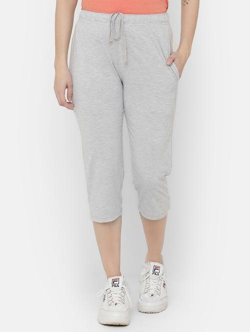 drawstring waist solid  capri  - 16919530 - Very Small Image - 1