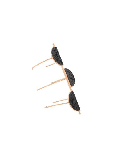 black gold cuffs bracelet - 16920025 - Very Small Image - 1