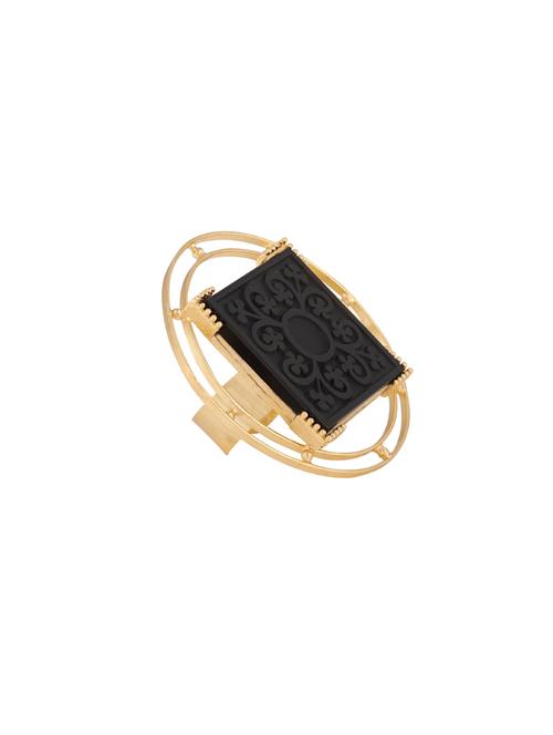 black gold  finger ring - 16920129 - Very Small Image - 1