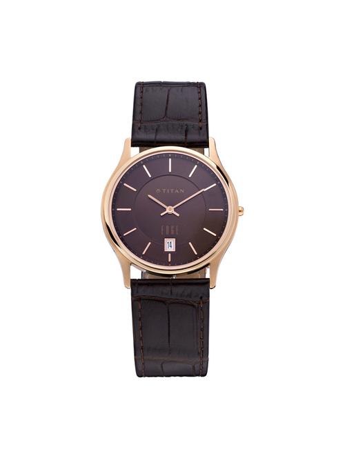titan edge analog brown dial men's watch-nk1683wl01a - 16921255 - Very Small Image - 1