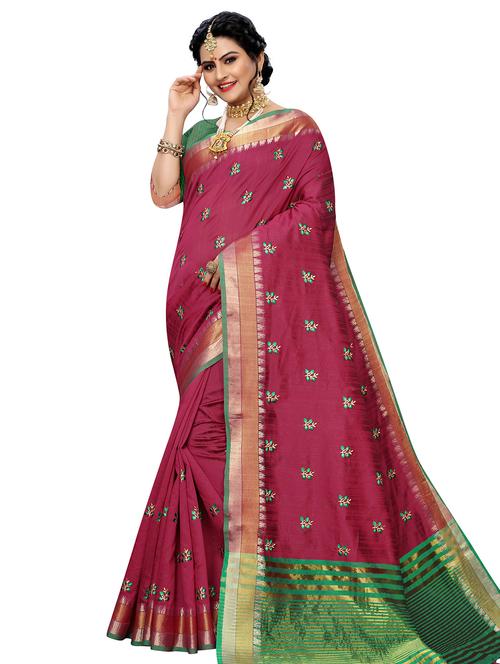 women's embroidered saree - 16923325 - Very Small Image - 1