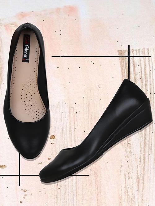 black slip on pumps - 16925867 - Very Small Image - 1