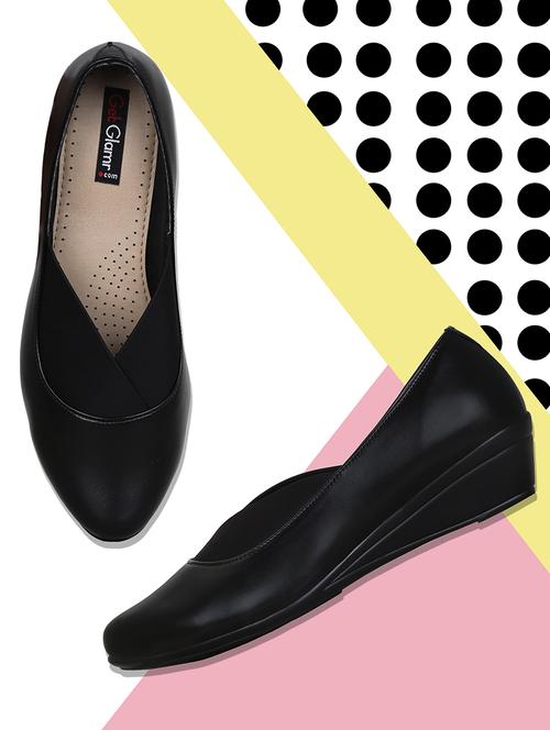 black slip on pumps - 16925870 - Very Small Image - 1