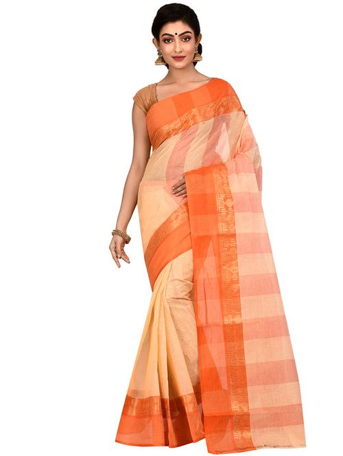 solid tant saree - 16926068 - Very Small Image - 1
