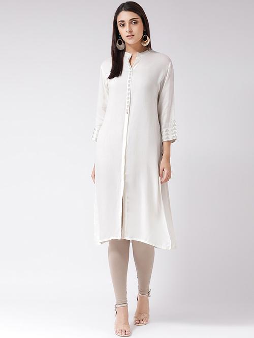 solid straight kurta - 16926241 - Very Small Image - 1