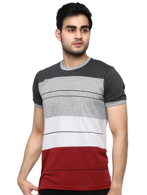 multi colorblock t-shirt - 16928865 - Very Small Image - 1