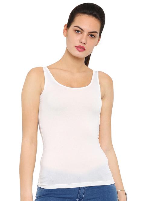 women's straight scoop neck top - 16929281 - Very Small Image - 1