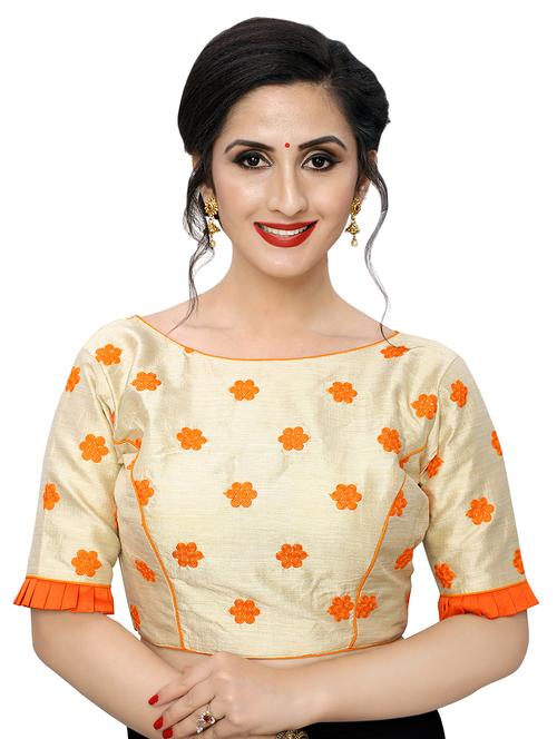 back detail embroidered blouse - 16933909 - Very Small Image - 1