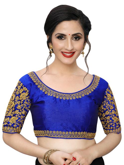 back detail embroidered blouse - 16933925 - Very Small Image - 1