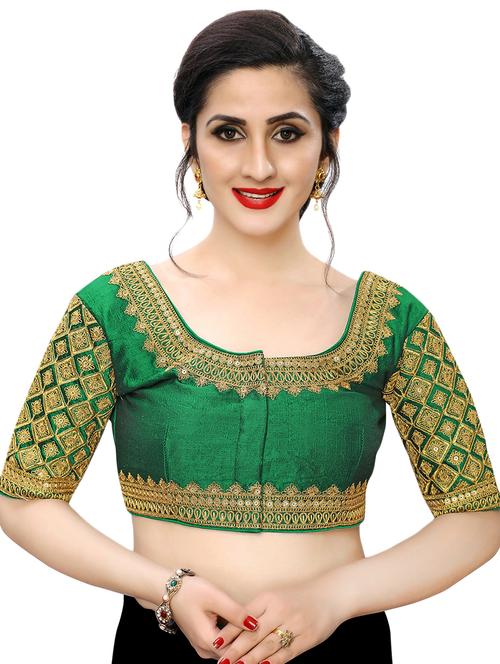 back detail embroidered blouse - 16933972 - Very Small Image - 1