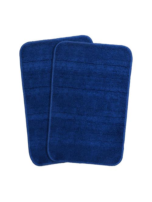 soft microfiber anti-skid bath mat (pack of 2) - 16938864 - Very Small Image - 1