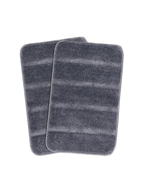 soft microfiber anti-skid bath mat (pack of 2) - 16938867 - Very Small Image - 1