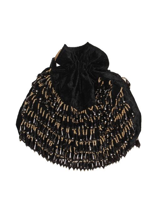 black velvet ethnic potli - 16939246 - Very Small Image - 1