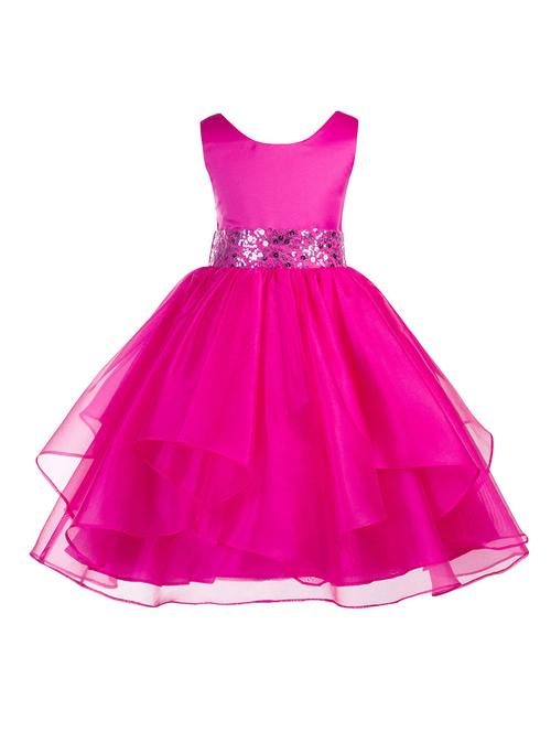 pink net frock - 16939325 - Very Small Image - 1