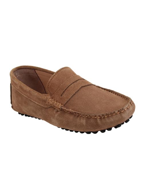 tan slip on loafers - 16940088 - Very Small Image - 1