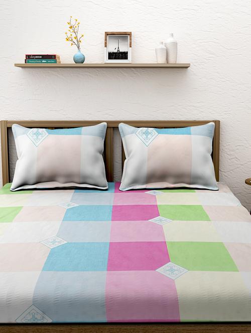 double bedsheet with 2 pillow cover - 16940445 - Very Small Image - 1