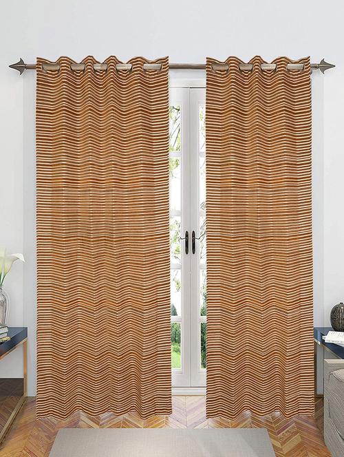   chenille & polyester yarn blackout door curtains  - 16941658 - Very Small Image - 1