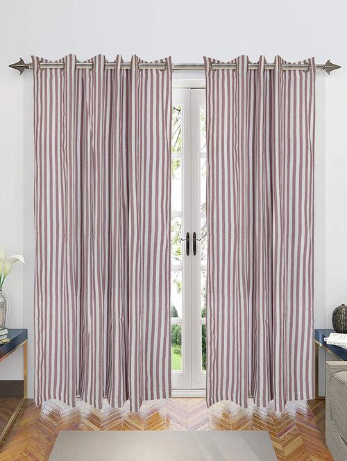  cotton yarn eyelet door curtains   - 16941687 - Very Small Image - 1