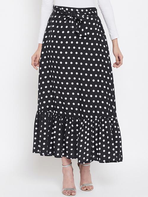 tie front polka dot flared dress  - 16943825 - Very Small Image - 1