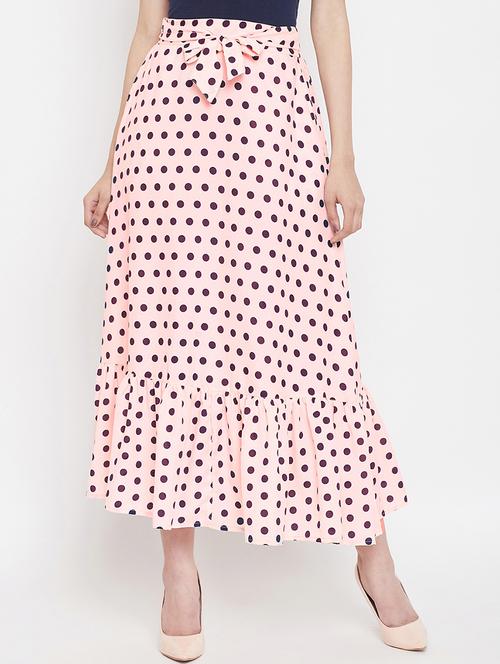 tie front polka dot flared dress  - 16943827 - Very Small Image - 1