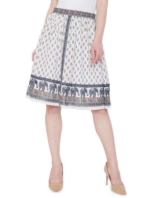 mid rise flared skirt  - 16947694 - Very Small Image - 1