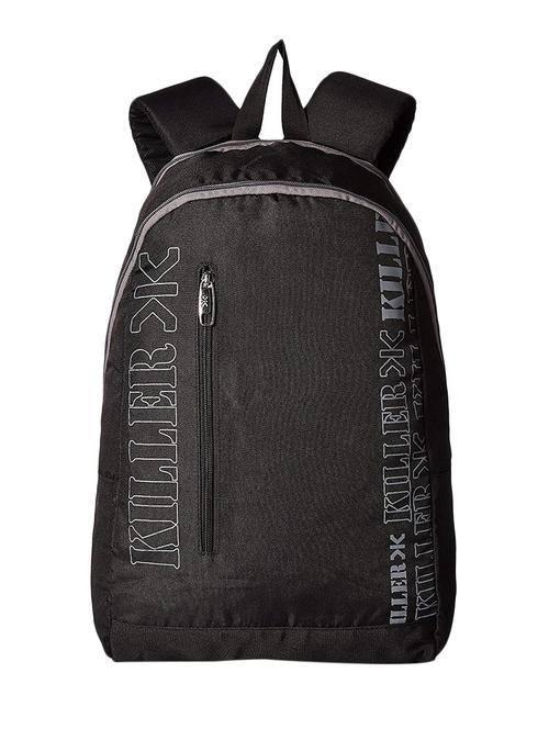 black polyester backpack - 16948019 - Very Small Image - 1