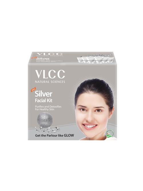 vlcc silver facial kit (60gm) - 16950403 - Very Small Image - 1