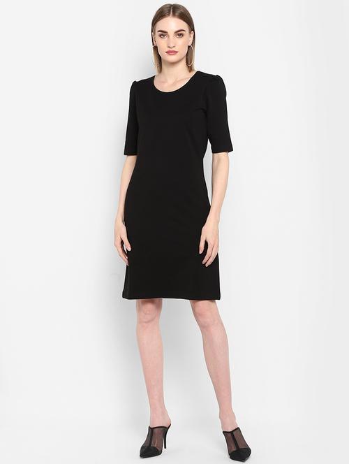 criss cross back sheath dress  - 16952673 - Very Small Image - 1