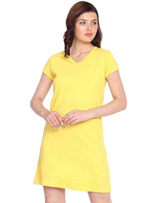 v-neck solid sleepshirt  - 16952733 - Very Small Image - 1