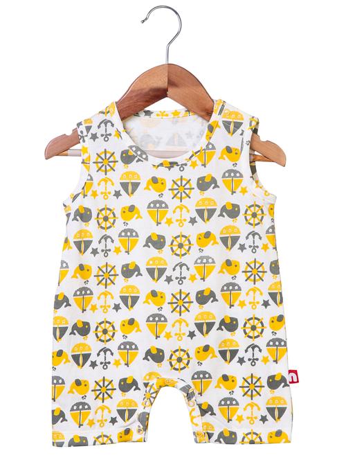 yellow cotton rompers onesies - 16953645 - Very Small Image - 1