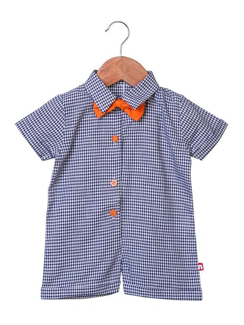 dark blue cotton rompers onesies  - 16953653 - Very Small Image - 1