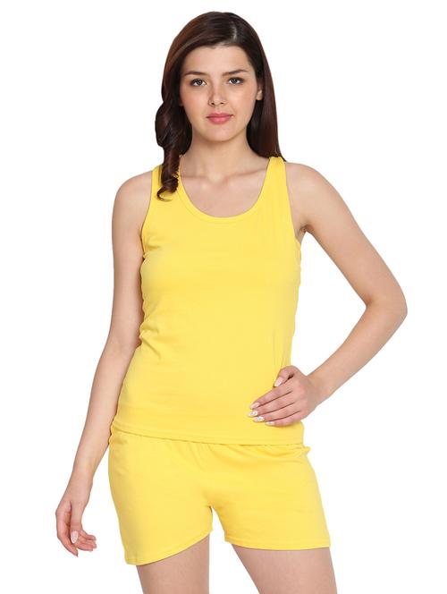 racer back tee with shorts nightwear set - 16953953 - Very Small Image - 1