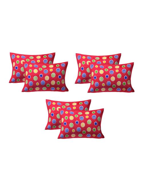  cotton printed pillow covers 3 sets (6 pieces)  - 16954175 - Very Small Image - 1