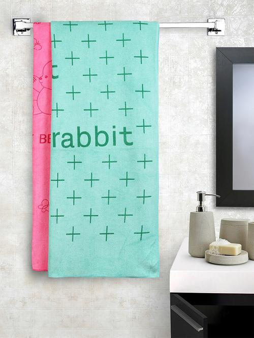   large microfiber bath towel (set of 2)   - 16954910 - Very Small Image - 1