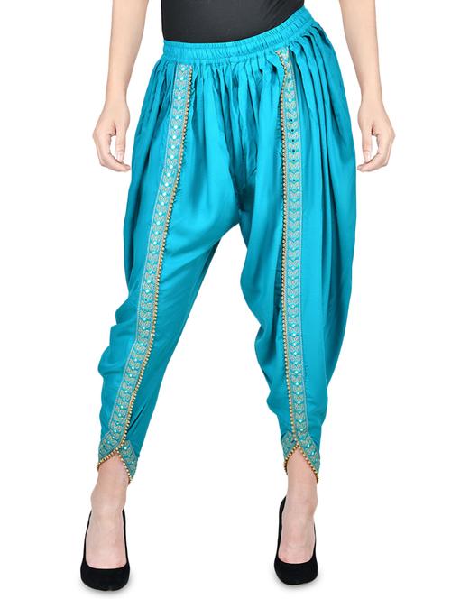 lace detail solid salwar  - 16956568 - Very Small Image - 1