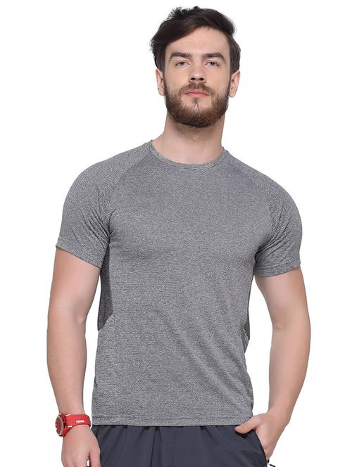grey solid t-shirt - 16957889 - Very Small Image - 1
