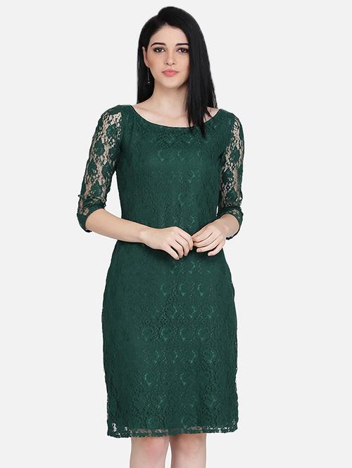 women's  self design dress - 16958245 - Very Small Image - 1