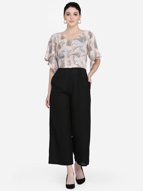bell sleeves full leg jumpsuit  - 16958275 - Very Small Image - 1