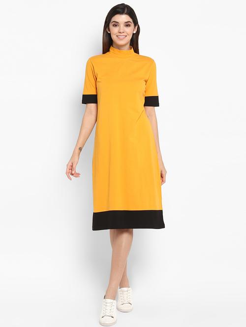 women's  color block dress - 16962645 - Very Small Image - 1