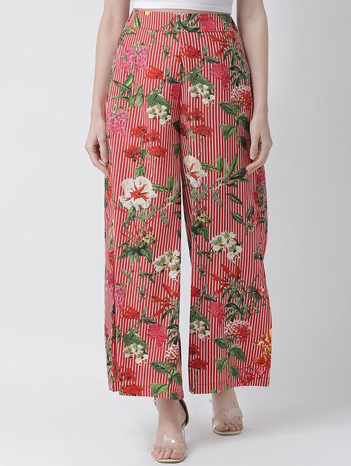 floral wide leg trouser  - 16962741 - Very Small Image - 1