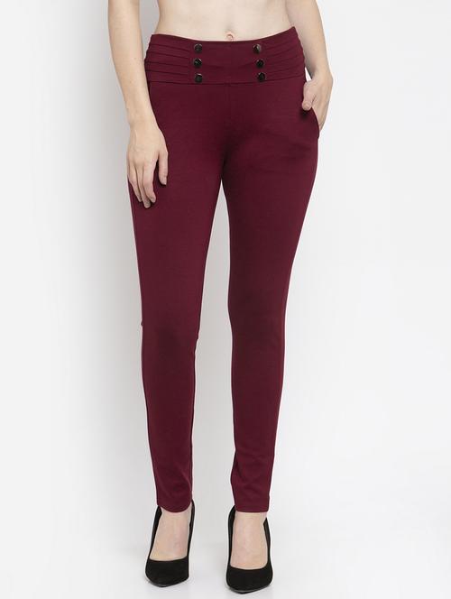 High Rise Full Length Jeggings - 16968241 - Very Small Image - 1